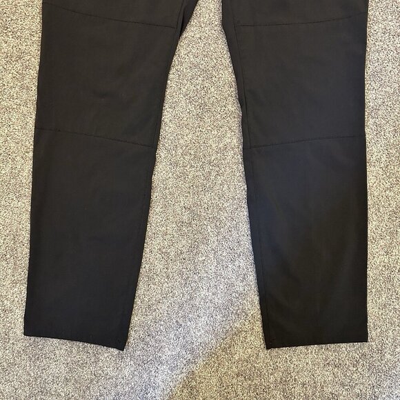 Eddie Bauer Women's Chino Pants Size 14 Black Lightweight Stretch Pockets EUC - Picture 8 of 16